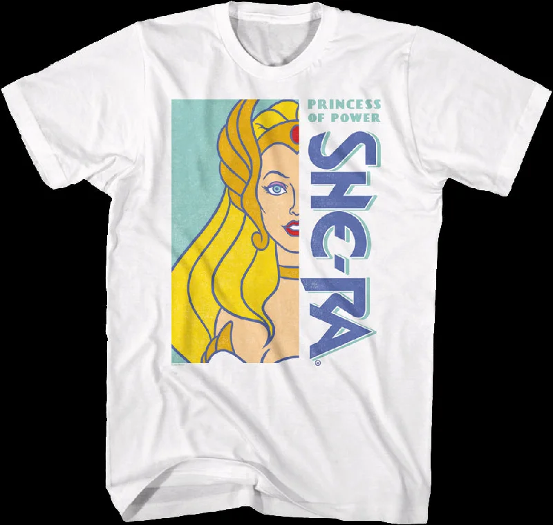 She-Ra Crop Photo Masters of the Universe T-Shirt