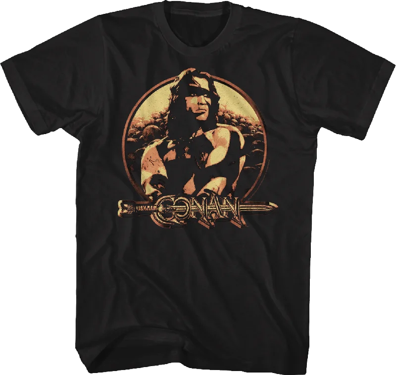 Distressed Conan The Barbarian T-Shirt