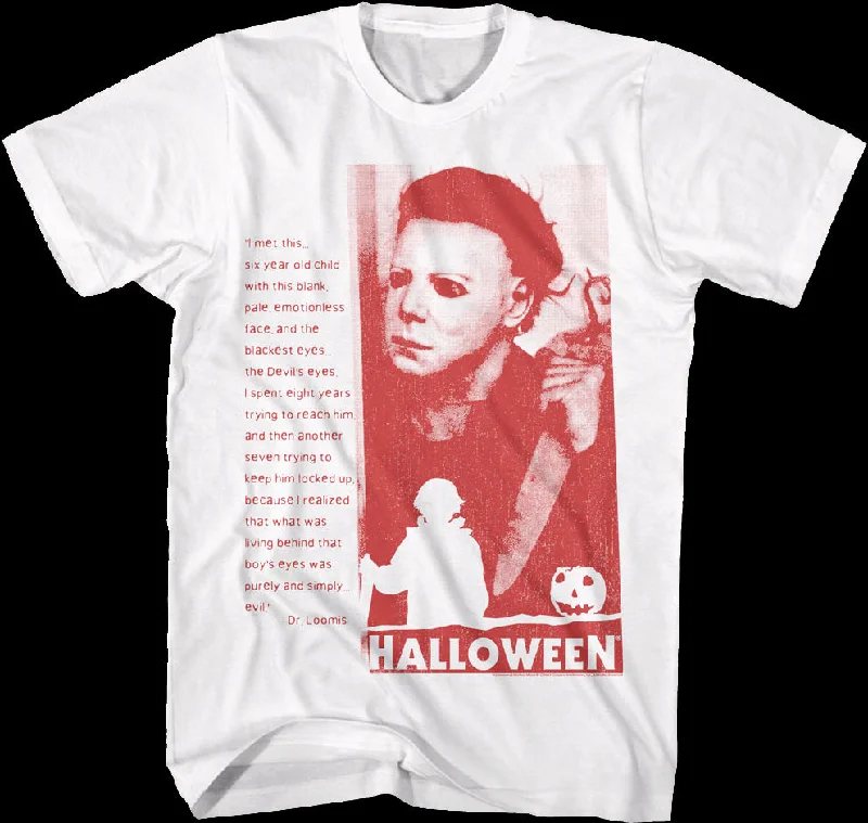 The Devil's Eyes Halloween T-Shirt