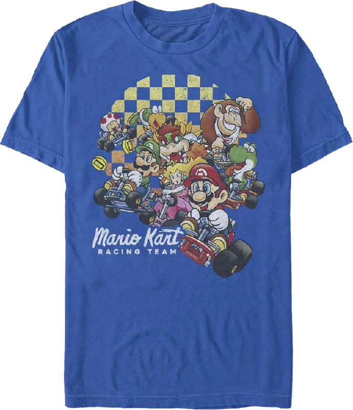 Racing Team Mario Kart T-Shirt