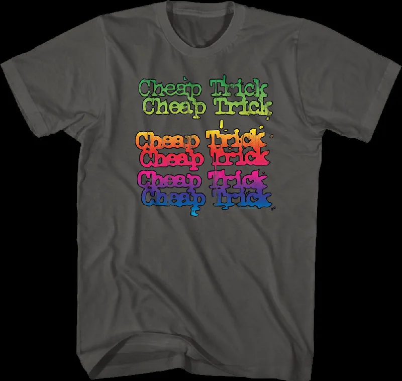 Rainbow Logo Cheap Trick T-Shirt