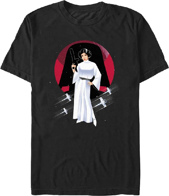 Princess Pose Star Wars T-Shirt