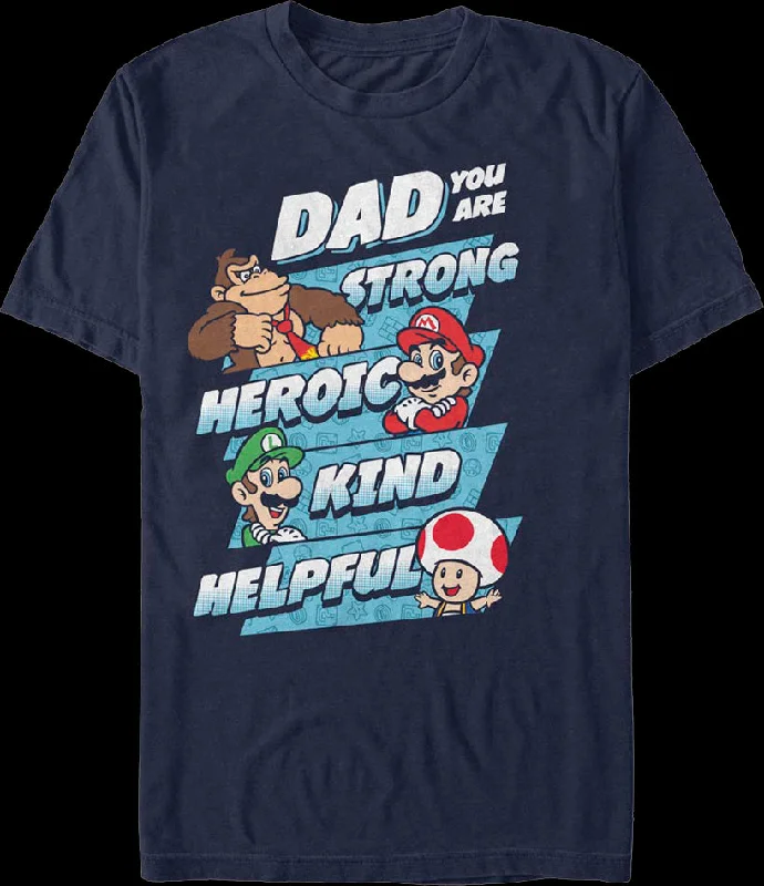 Father's Day Nintendo All-Stars T-Shirt