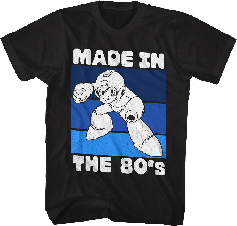 Distressed Made In The 80's Mega Man T-Shirt