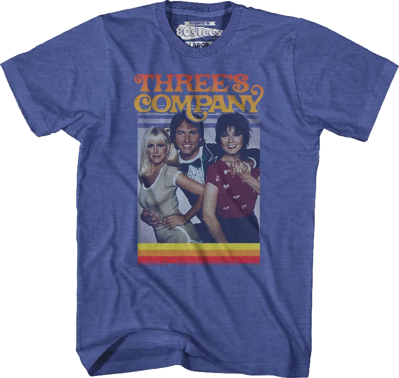 Chrissy, Jack And Janet Three's Company T-Shirt