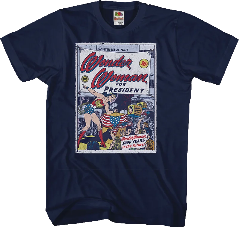 Wonder Woman For President DC Comics T-Shirt