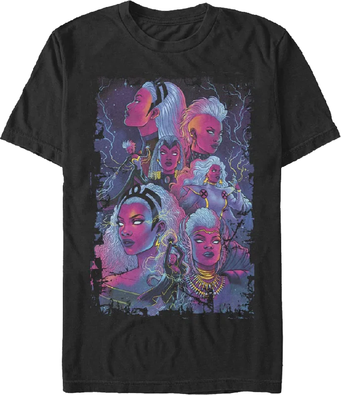 Storm Collage X-Men T-Shirt