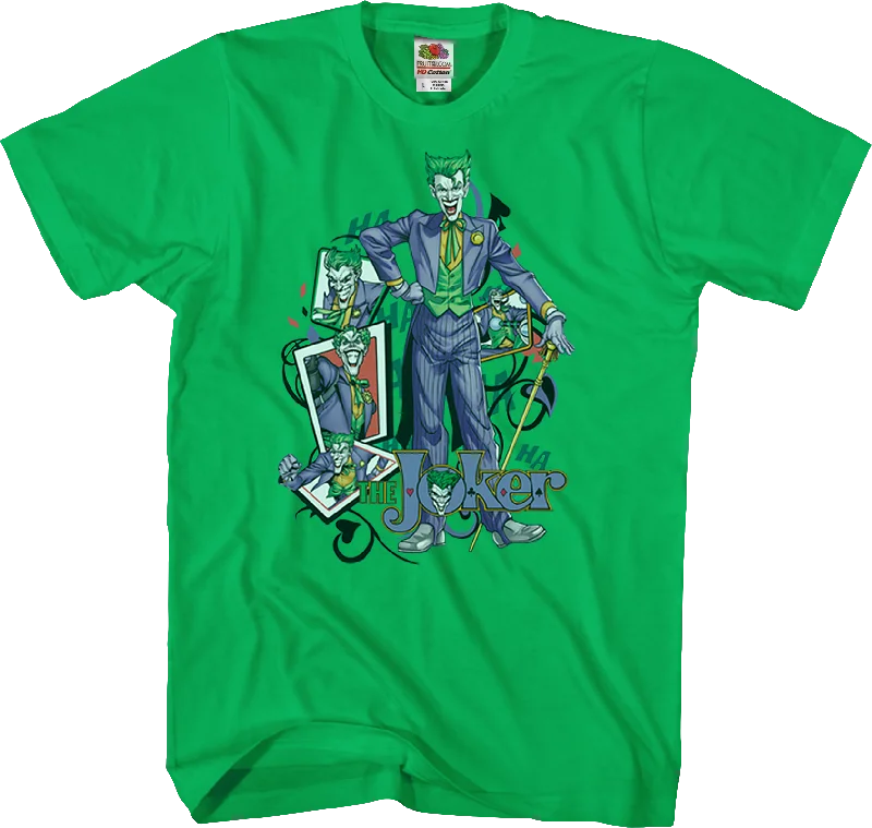 Joker Playing Cards DC Comics T-Shirt