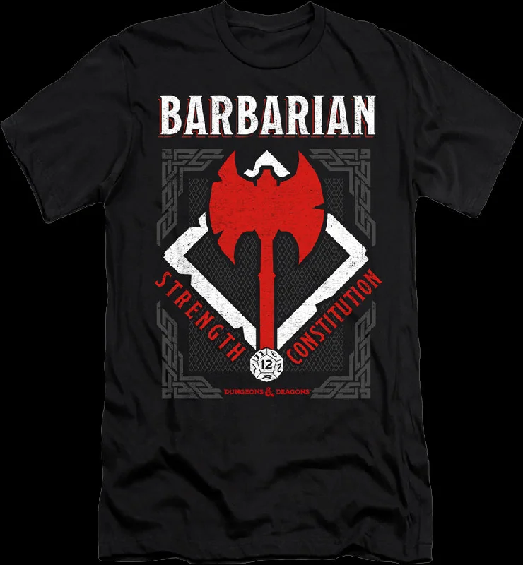 Barbarian Logo Dungeons & Dragons T-Shirt