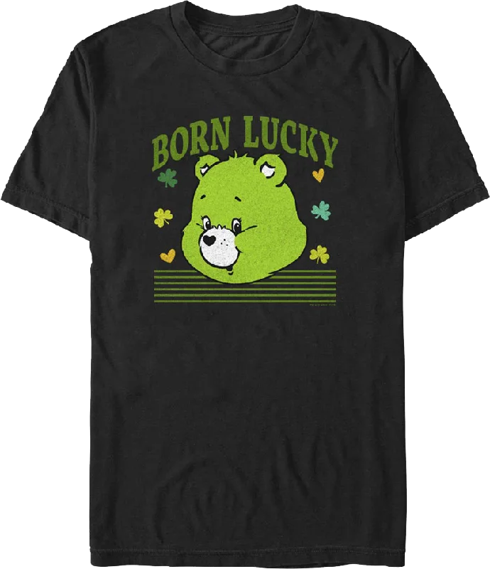 Born Lucky Care Bears T-Shirt