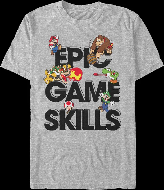 Epic Game Skills Nintendo T-Shirt