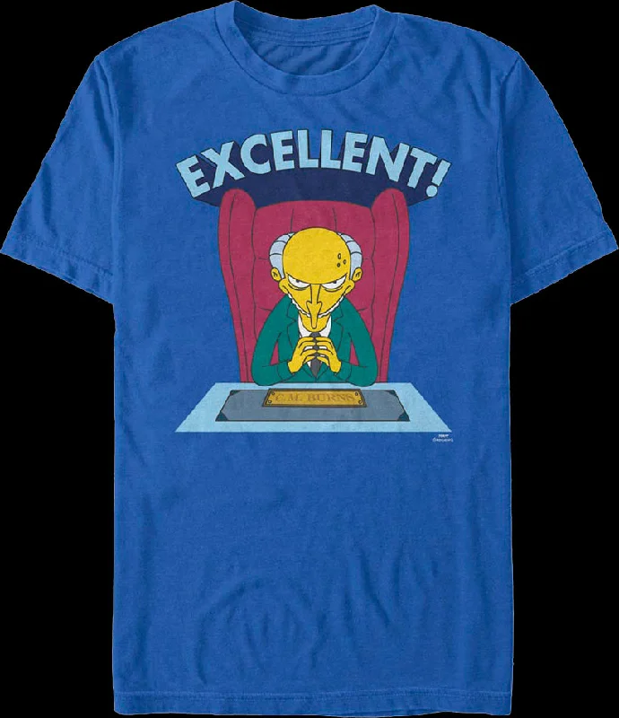 Mr. Burns Excellent Simpsons T-Shirt