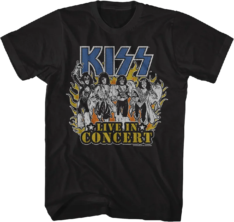 Live In Concert KISS T-Shirt