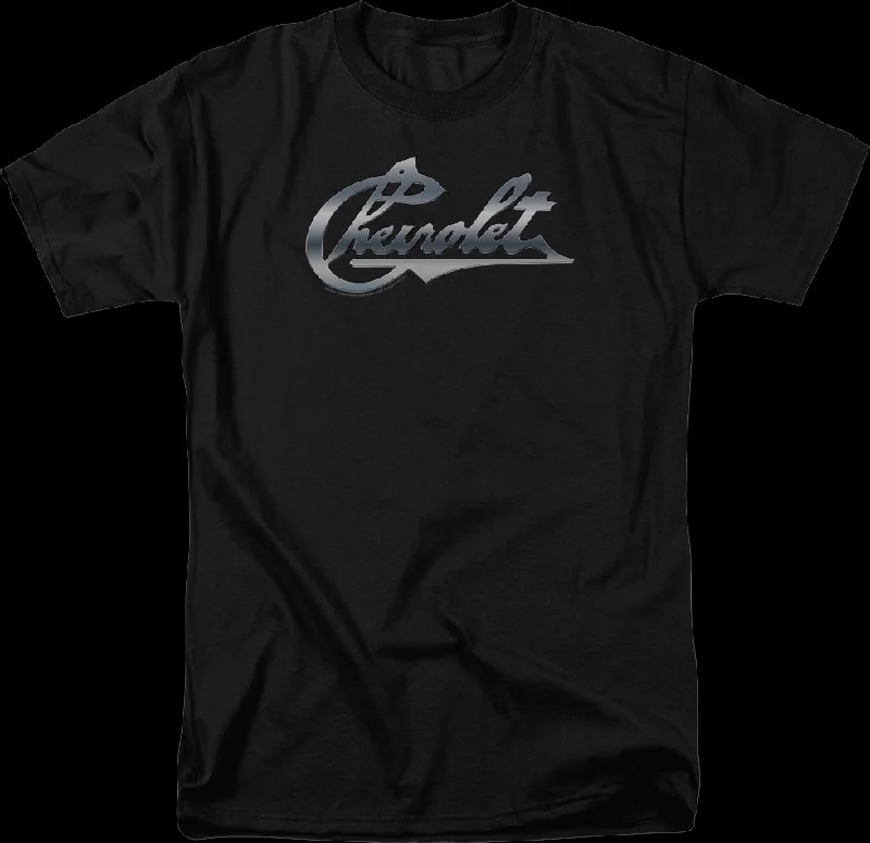 Vintage Chrome Logo Chevrolet T-Shirt