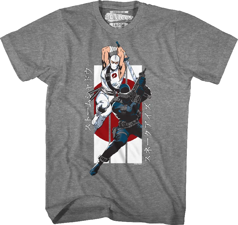 Storm Shadow And Snake Eyes GI Joe T-Shirt