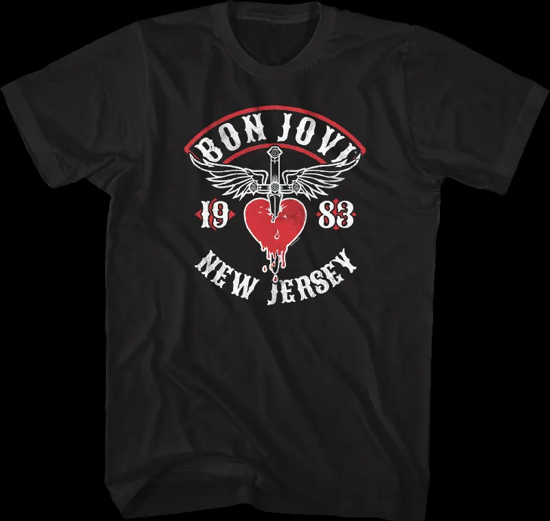 New Jersey 1983 Bon Jovi T-Shirt