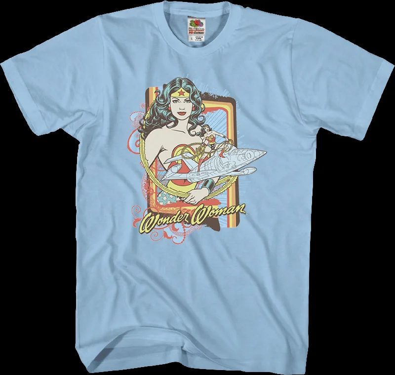 Invisible Jet Wonder Woman T-Shirt