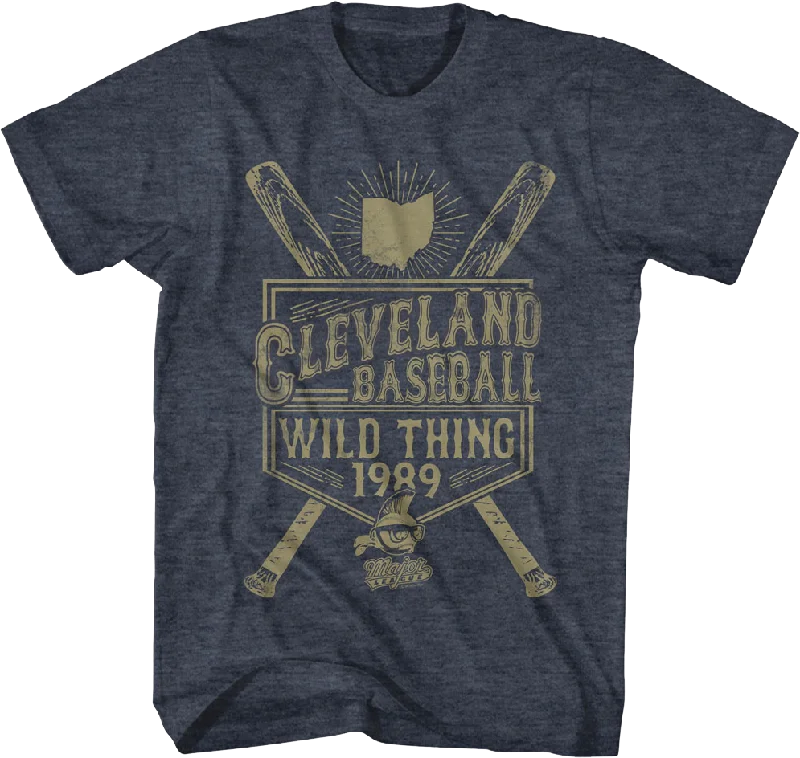 Vintage Wild Thing Cleveland Baseball Major League T-Shirt