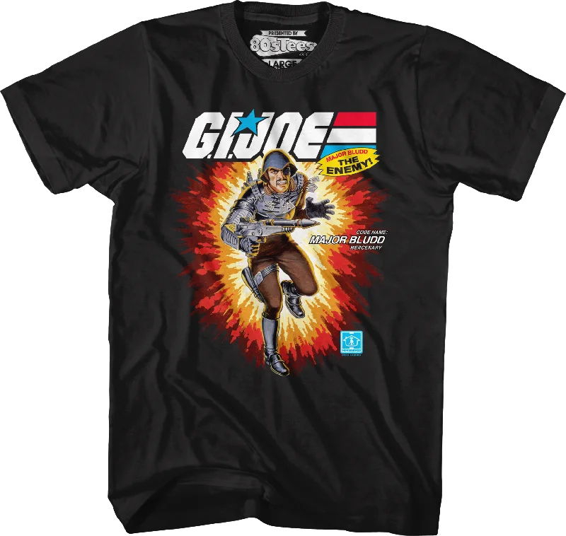 Box Art Major Bludd GI Joe T-Shirt