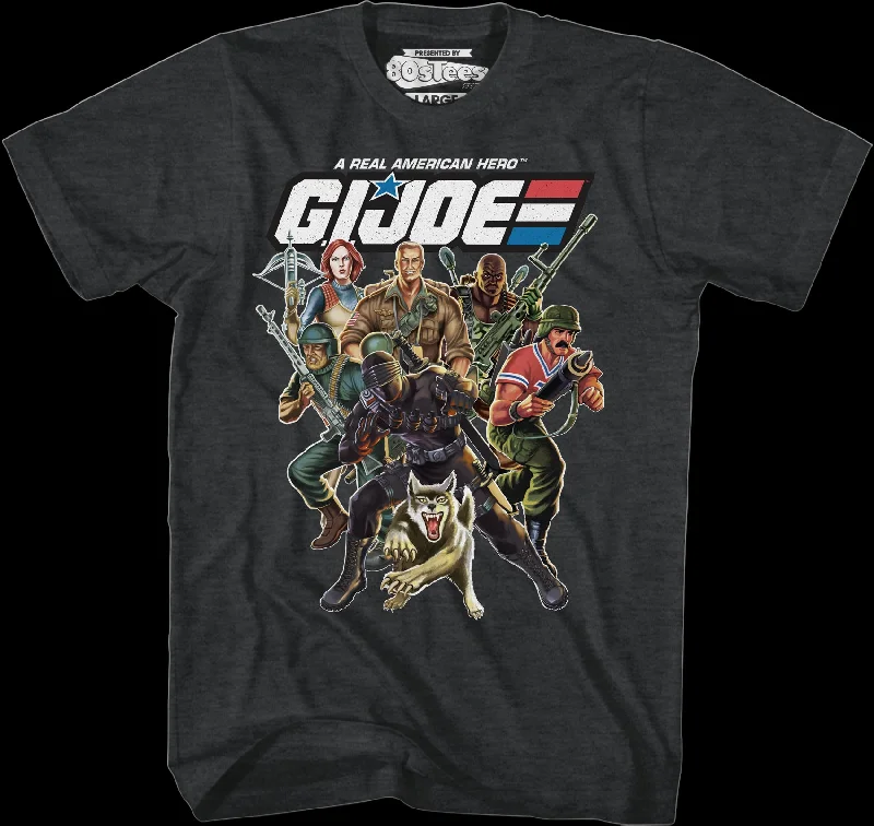 Distressed Real American Hero GI Joe T-Shirt