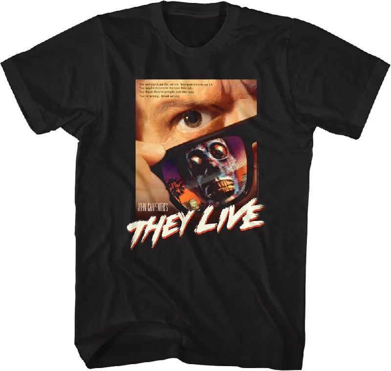 Poster They Live T-Shirt