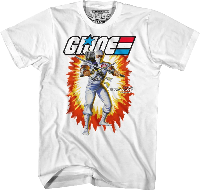 White Box Art Storm Shadow GI Joe T-Shirt