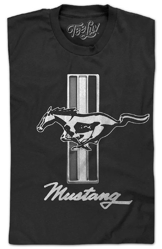 Retro Mustang Logo Ford T-Shirt