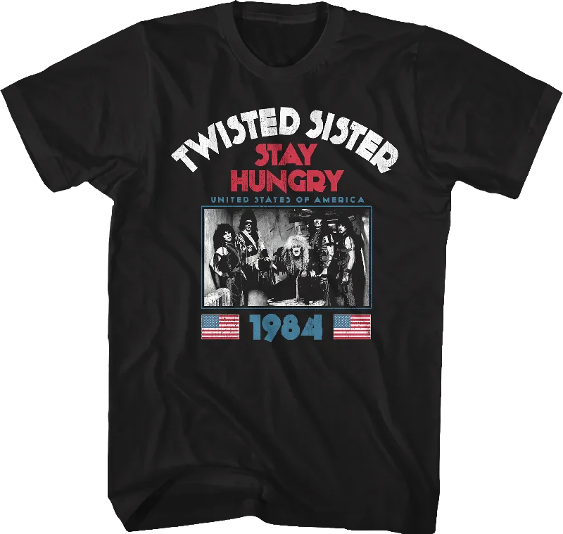 1984 Stay Hungry Tour Twisted Sister T-Shirt