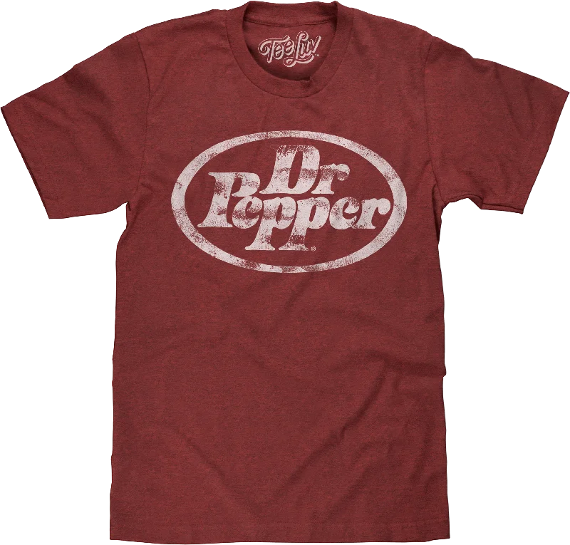 Distressed Logo Dr. Pepper T-Shirt