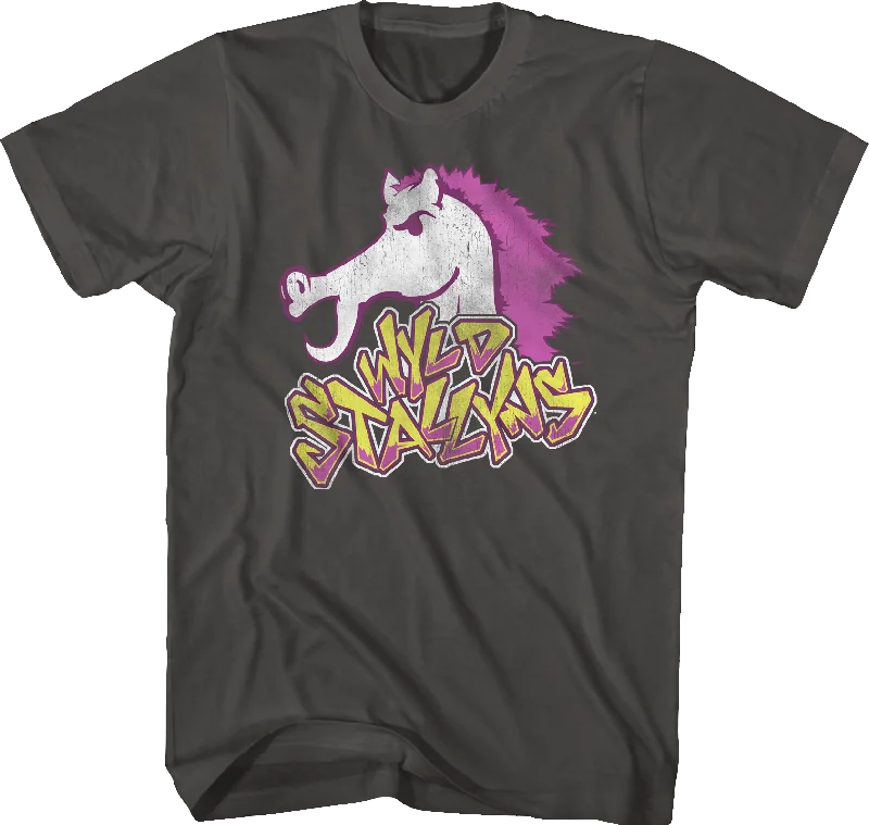 Neon Wyld Stallyns Bill and Ted's Excellent Adventure T-Shirt