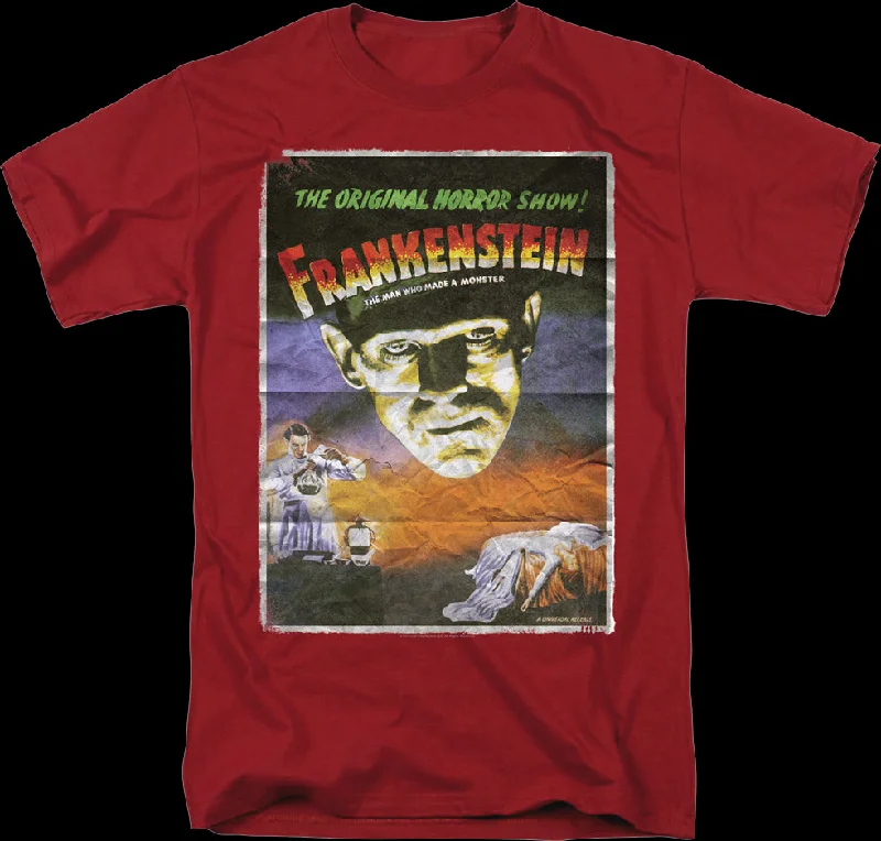 Vintage Movie Poster Frankenstein T-Shirt