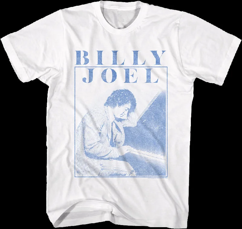 Distressed Piano Man Billy Joel T-Shirt