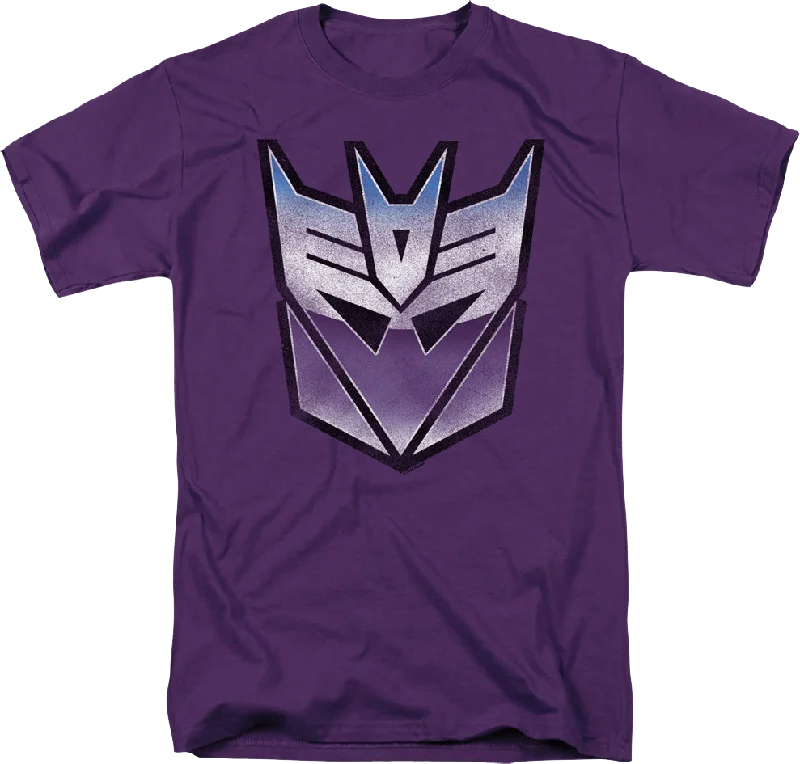 Vintage Purple Decepticons Logo Transformers T-Shirt