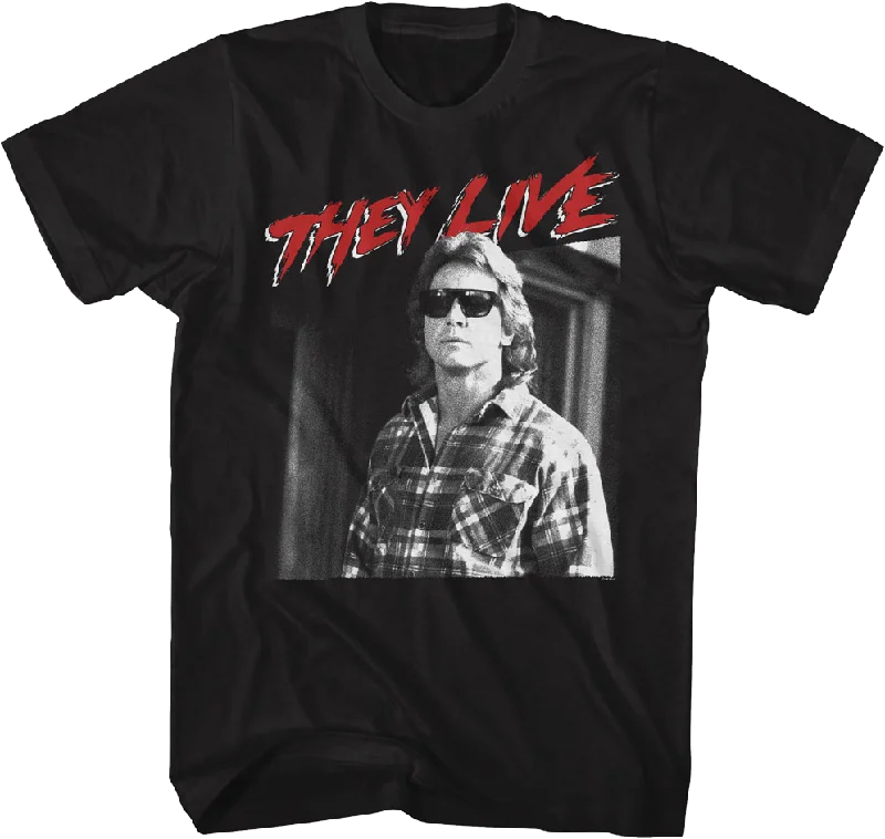 Nada Sunglasses They Live T-Shirt