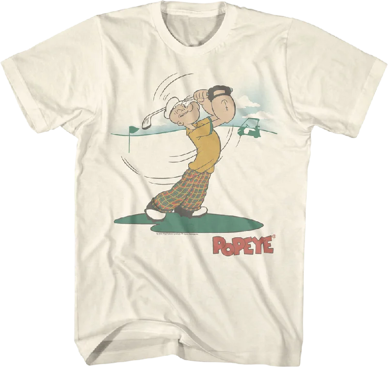 Golf Swing Popeye T-Shirt