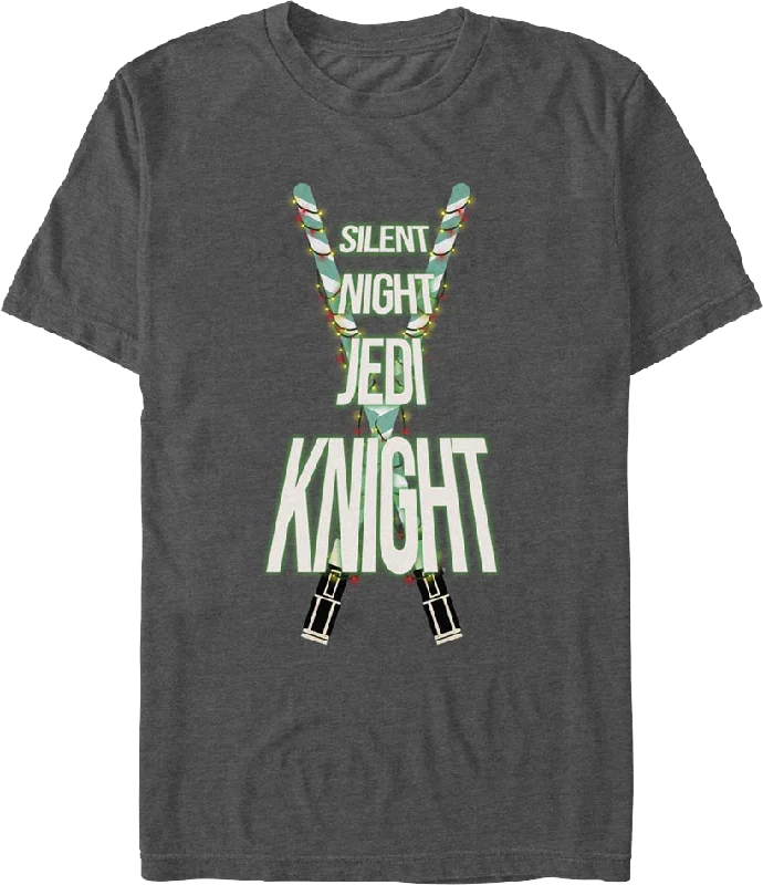 Silent Night Jedi Knight Star Wars T-Shirt