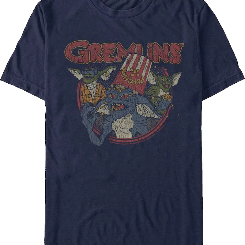 Movie Theater Popcorn Gremlins T-Shirt