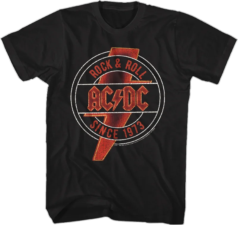 Rock & Roll Since 1973 ACDC Shirt