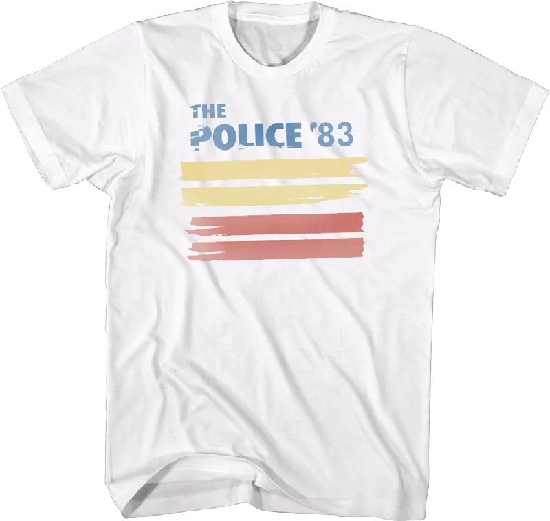 '83 Stripes The Police T-Shirt