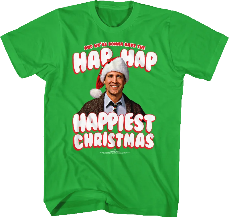 Hap Hap Happiest Christmas Vacation T-Shirt