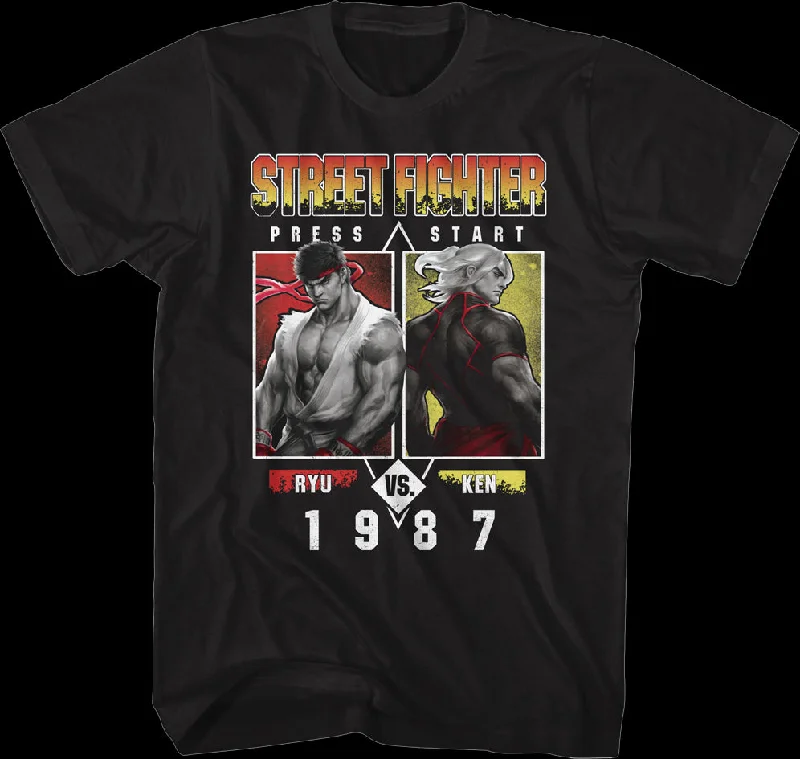 Ryu vs. Ken 1987 Street Fighter T-Shirt