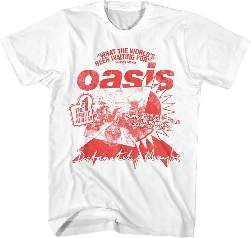 What The World's Been Waiting For Oasis T-Shirt