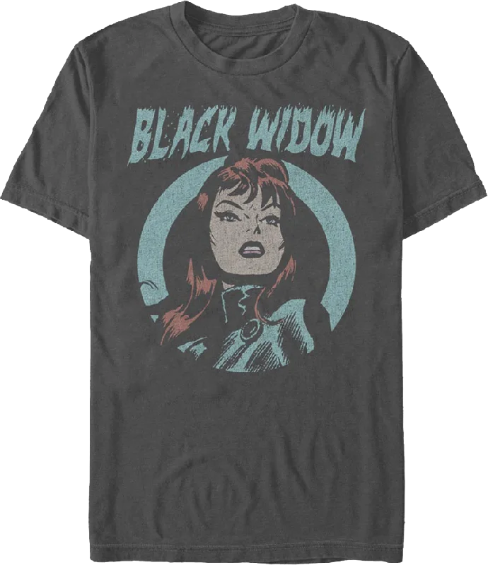 Vintage Black Widow Marvel Comics T-Shirt