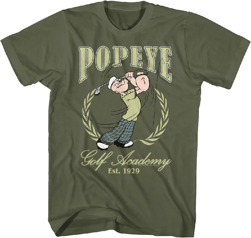 Golf Academy Est. 1929 Popeye T-Shirt