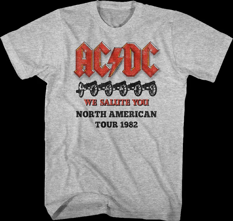 North American Tour 1982 ACDC Shirt