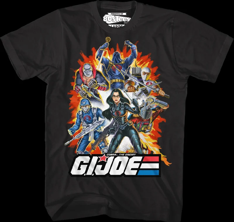 Cobra The Enemy Group GI Joe T-Shirt