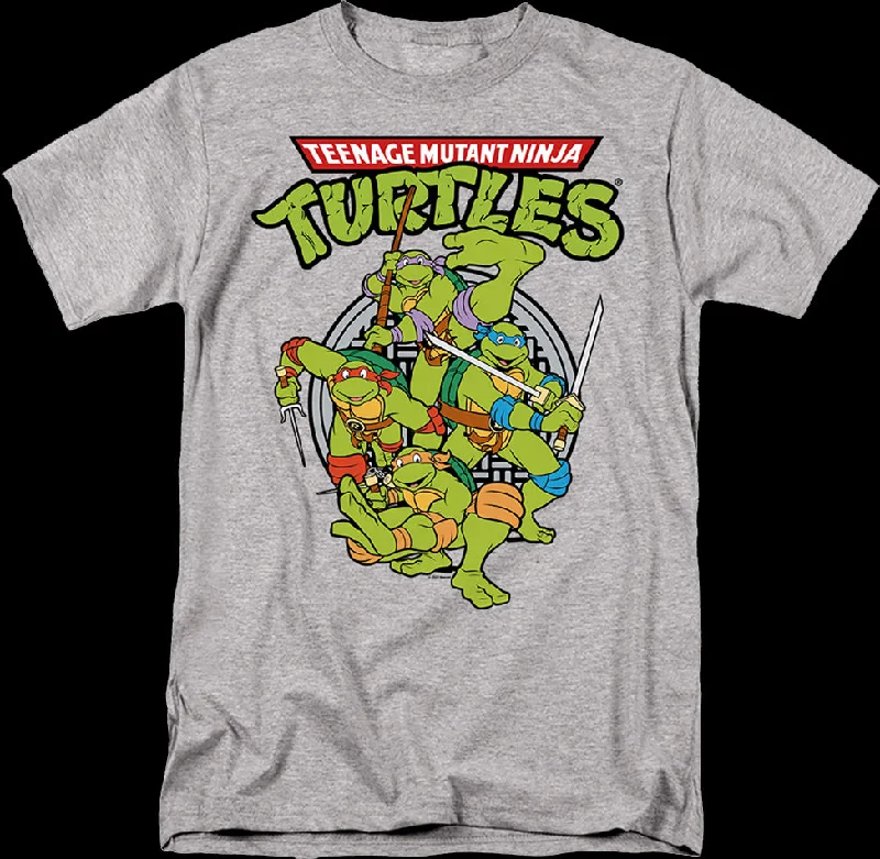 Action Poses Teenage Mutant Ninja Turtles T-Shirt