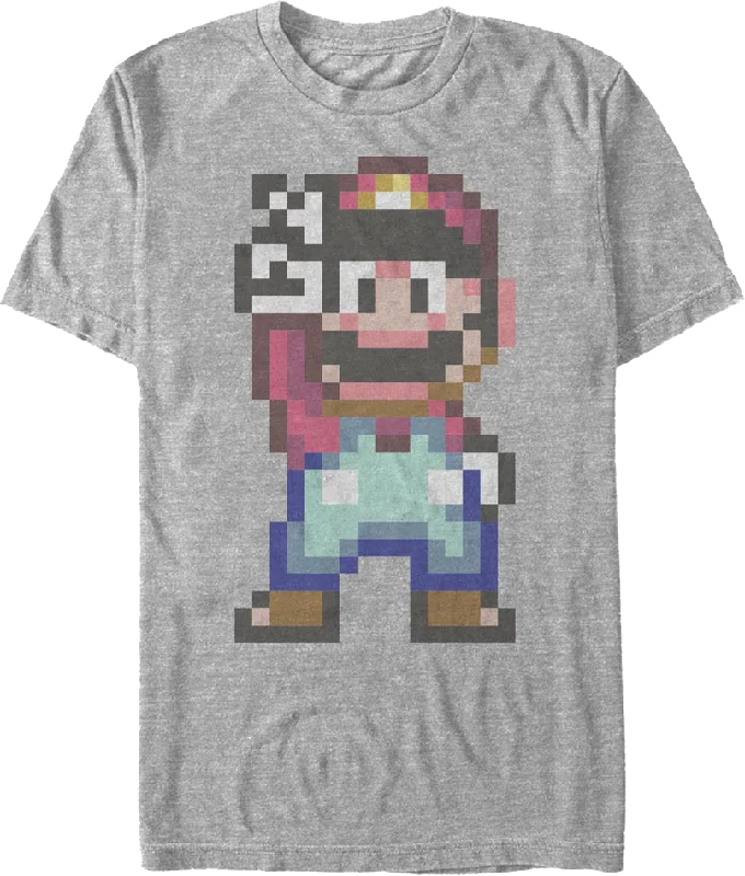 8-Bit Peace Super Mario Bros. Nintendo T-Shirt