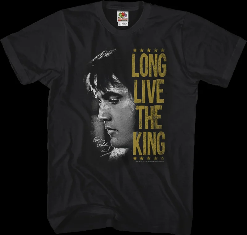 Long Live The King Elvis Presley T-Shirt