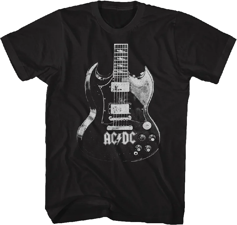 Vintage Guitar ACDC Shirt